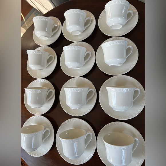 Wedgwood & Co. Ltd “Hedge Rose” Pattern Cup & Saucer , 12 Quantity - Picture 11 of 11